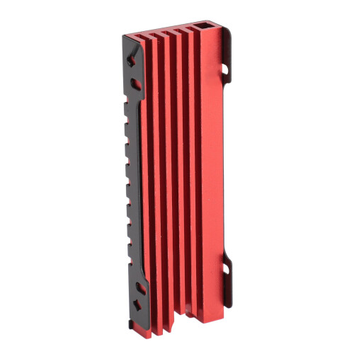 Red M.2 NVME Heatsink for PS5 Expansion Storage