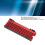 Red M.2 NVME Heatsink for PS5 Expansion Storage 14
