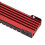 Red M.2 NVME Heatsink for PS5 Expansion Storage 12