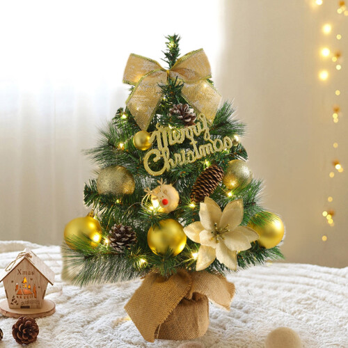 Mini Christmas Tree with Lights 45cm or 60cm Artificial