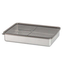 Bosisa 400/800/1200/2000 ml matoppbevaringsbeholder i rustfritt stål med lekkasjesikkert lokk