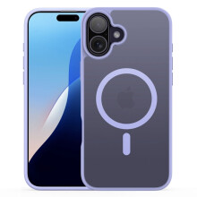DUX DUCIS comhoiriúnach le iPhone16Case MagSafe Sraith Yind Corcra Neamhlonrach