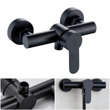 Shower Faucet Triple Bathtub Mixer Valve 1 Set