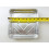 Forma quadrada de alumínio de 20 cm com tampa transparente em formato de cúpula. 3