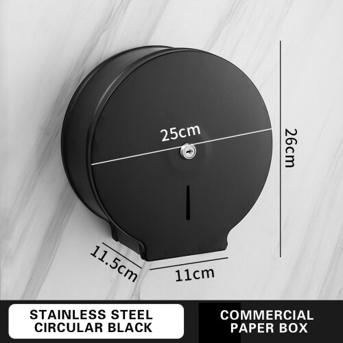Rustfritt stål 304 Stor rull papirhåndkledispenser 2