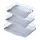Ensemble de plaque de cuisson et de grille en acier inoxydable 5