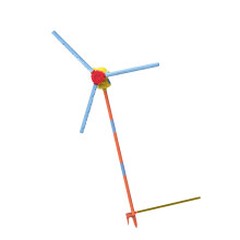 106cm Tall Moving Sprinkler Toy For Children Featuring All-1