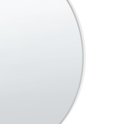 Beliani Wall Mirror ANNEMASSE 80 cm 80 cm Metal Silver 1