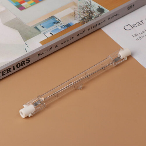 1 Stück 100/200/300-W-Halogenlampe, 118 mm, doppelseitig, linear, R7s, Hal200W 2
