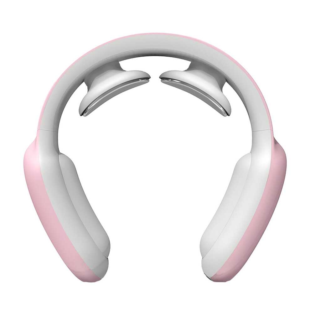 Portable neck massager with heat and deep tissue relief