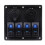 Marine Rocker Switch Panel Waterproof with Dual USB 12V-24V 1