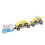 Portable Wooden Train Set for Creative Play 8