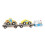 Portable Wooden Train Set for Creative Play 9