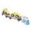 Portable Wooden Train Set for Creative Play 16