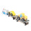 Portable Wooden Train Set for Creative Play 21