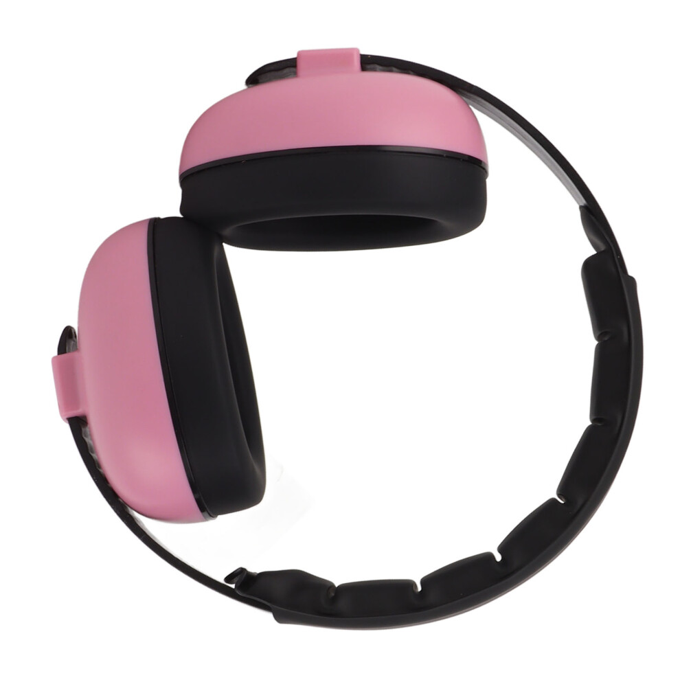 Pink Portable Baby Noise Reduction Earmuffs