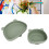 Olive Green Panda Baby Suction Plate 1