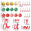 Christmas Garage Door Magnets Set 32 Pieces 2