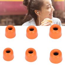Ersatz-Ohrstöpsel Memory-Schaum 6 Stück Orange L M