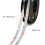 Varm hvid LED-stribelys 3,1 m 5 V USB 5