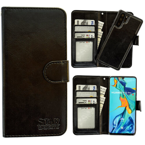 Proteja seu Huawei P30 Pro com esta capa de couro marrom! 2