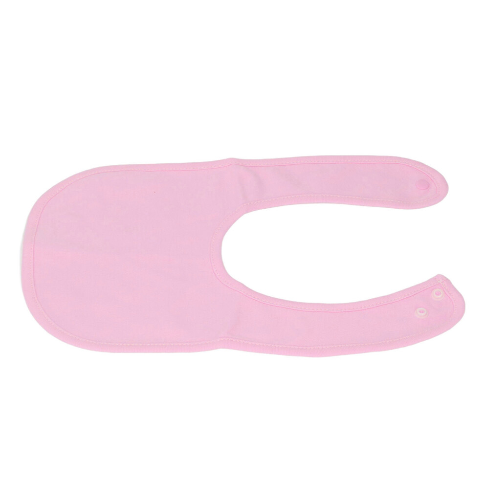 Cotton Newborn Saliva Towel Bib Snap