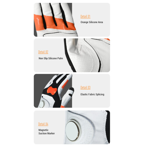 Left Hand Golf Glove Non Slip Training Aid