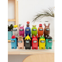 Among Us 12 Piece Figure Set Multicolour