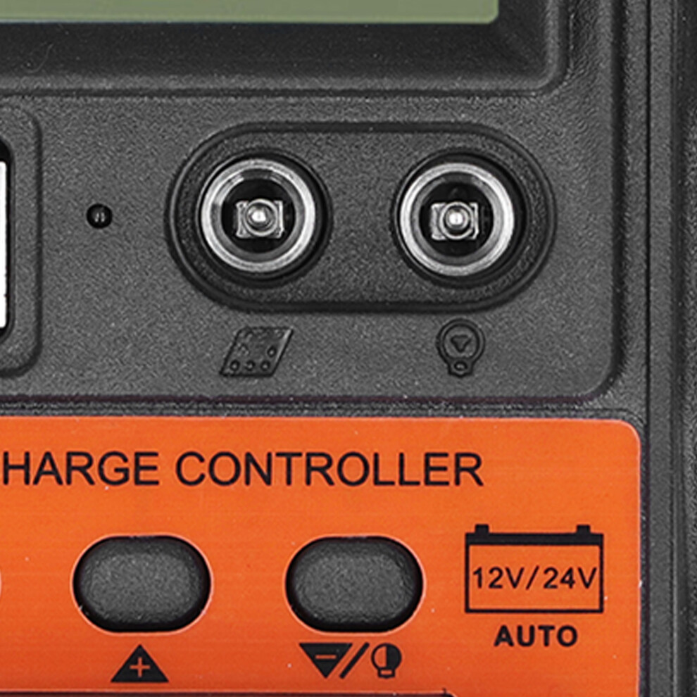 12V 24V Solar Charge Controller LCD USB 2.5A