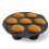 Silikonmuffinsformar för airfryer 3,5–5,8 l 4