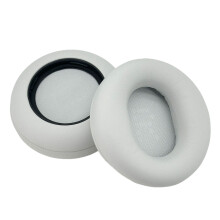 Protein Leather Ear Cushions For Headphones Comfortable-Gray
