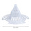 Flower Pot Bottom Strainer Mesh 2PCS Tapered 2