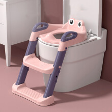 Soft PU Potty Training Seat with Adjustable Step