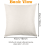 Skeleton Skull Pillow Cover 18x18 Inch 4