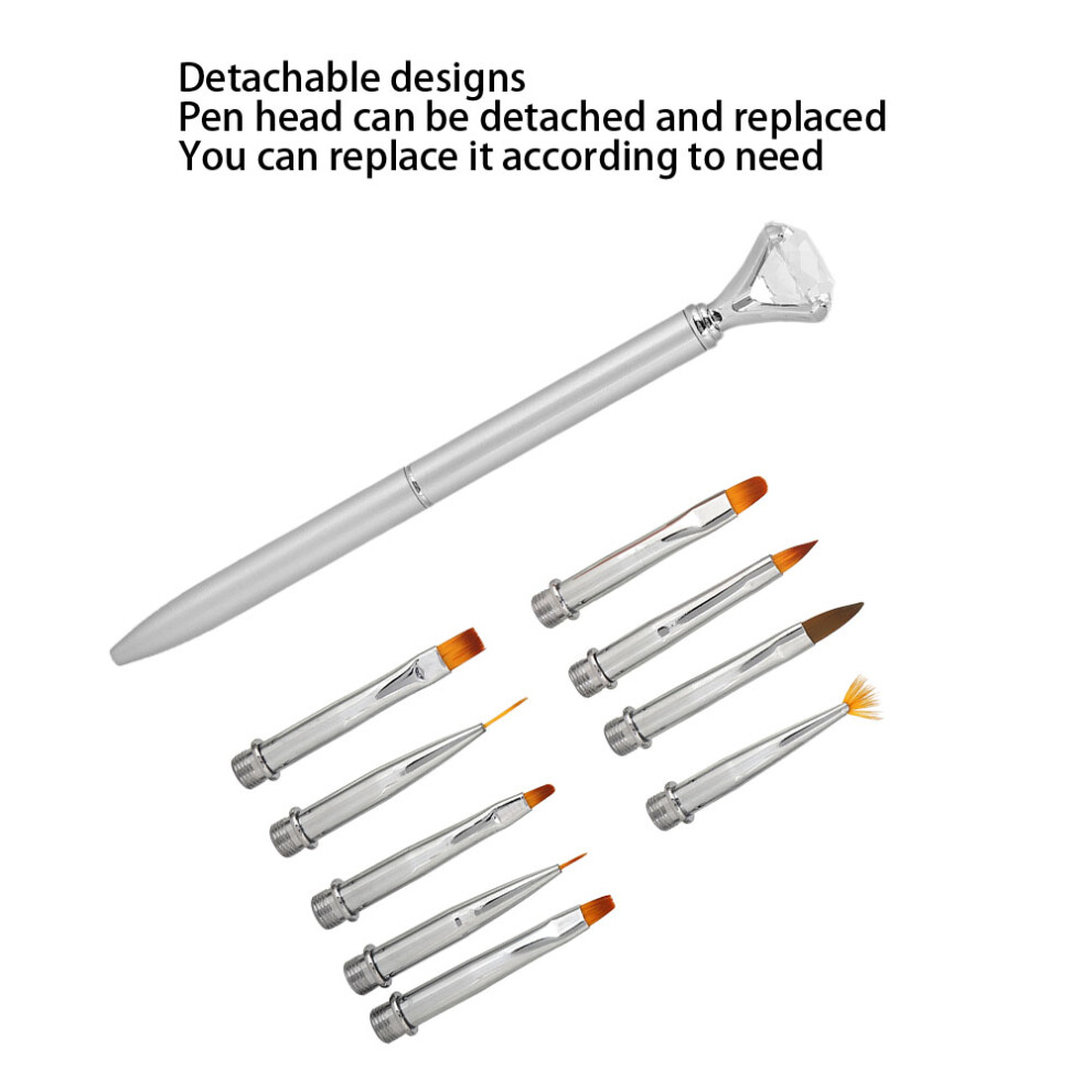 UV Gel Nail Art Pen with Soft Brush