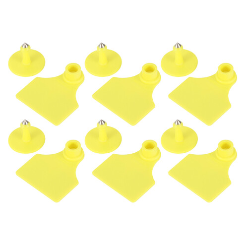 20 Blank Ear Tags for Livestock Identification