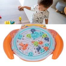 Kids 3D Maze Puzzle Gear Orange