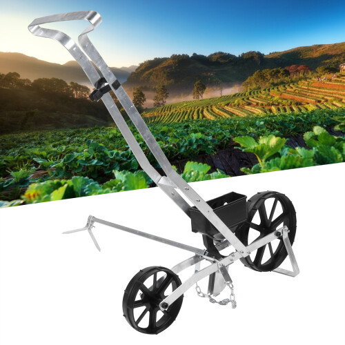 Push Planter Adjustable Seeder for Garden