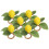Ronds de serviette citron, lot de 6 1