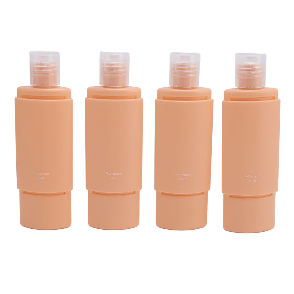 4 Pack Refillable Travel Bottles for Liquids