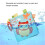 Soft Baby Rattle Book Owl Design 9