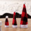 Christmas hat cutlery rack mini tableware organizer 3