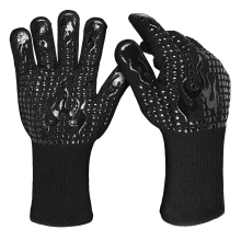 Hitzebeständige Ofenhandschuhe (500 C), 2er-Pack