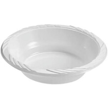 Λευκά πλαστικά μπολ επιδόρπιου 5oz 100 τεμάχια
