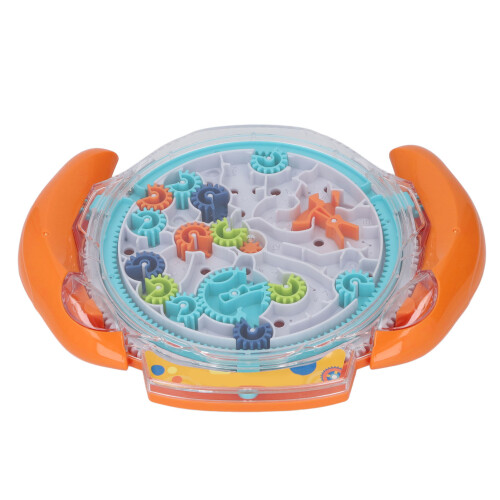 Kids 3D Maze Puzzle Gear Orange 1