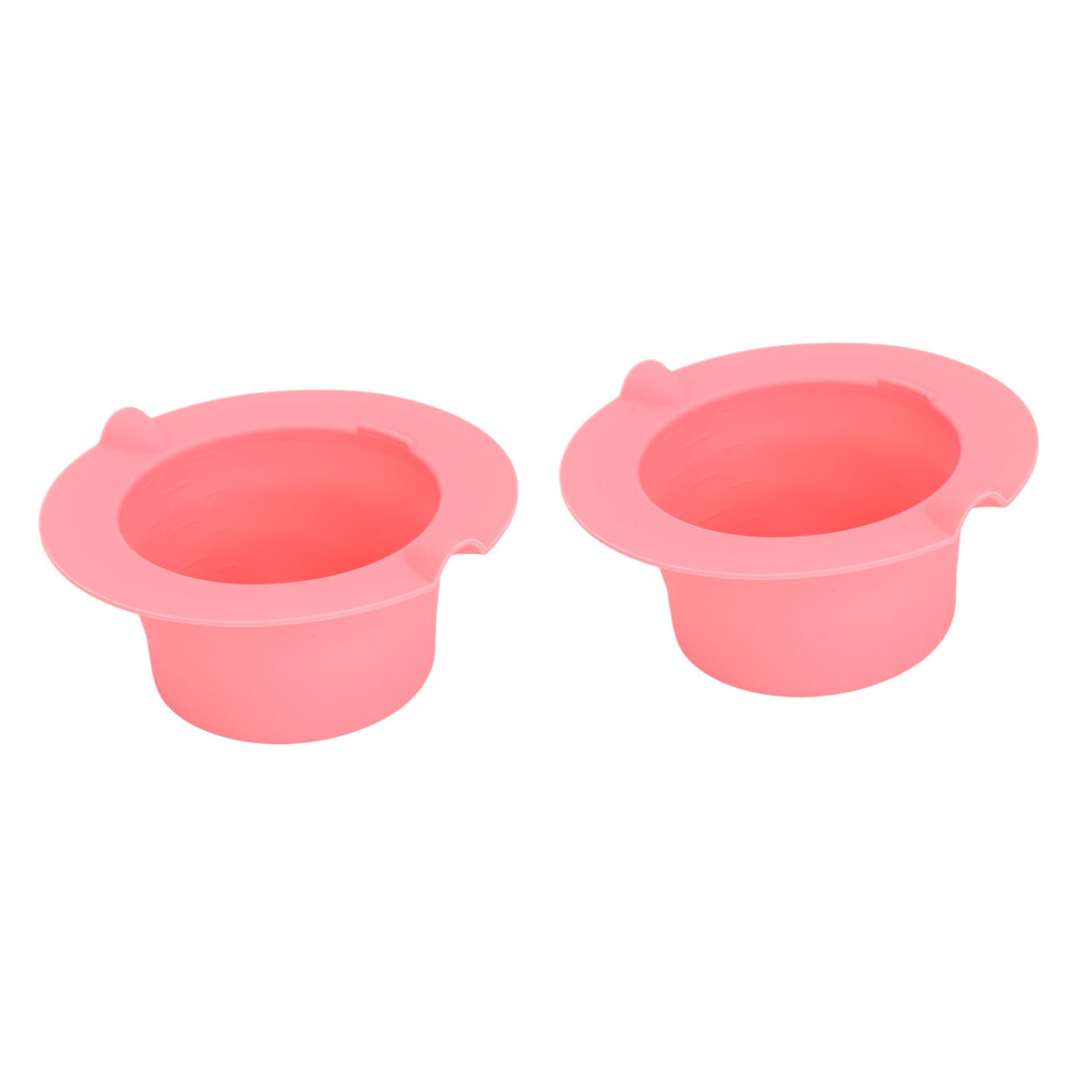 2 Pack Silicone Wax Warmer Insert Bowl 400ml
