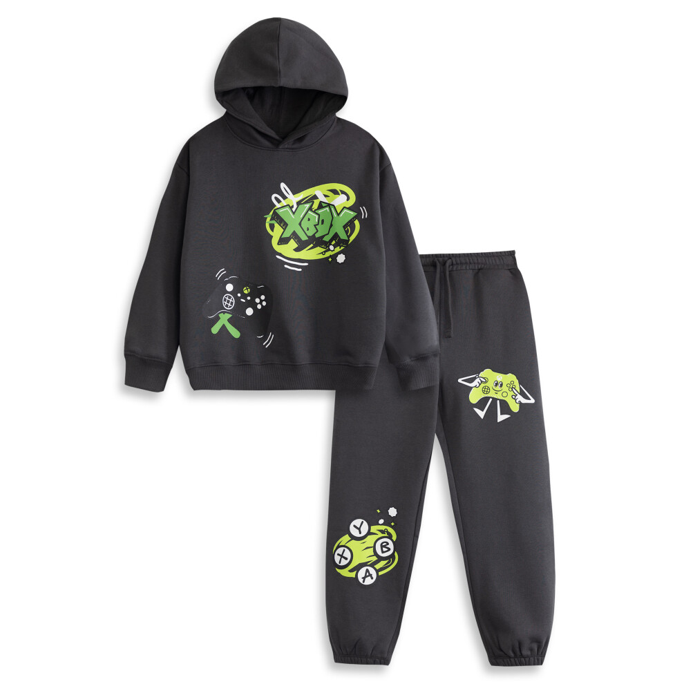 Xbox (9-10 Years) Sweatshirt And Joggers Set (Boys ) Grey