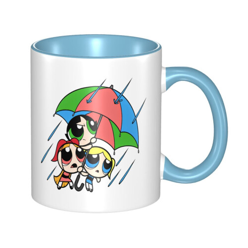 Κεραμική κούπα Powerpuff Girls 11oz Γαλάζιος ουρανός