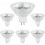 GU5.3 35W12V Halogenlampe, MR16 Halogen-Spotlampe, 6er-Packung 1