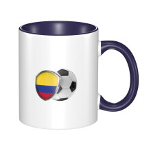 Keramische mok met Colombiaanse vlag (325 ml)